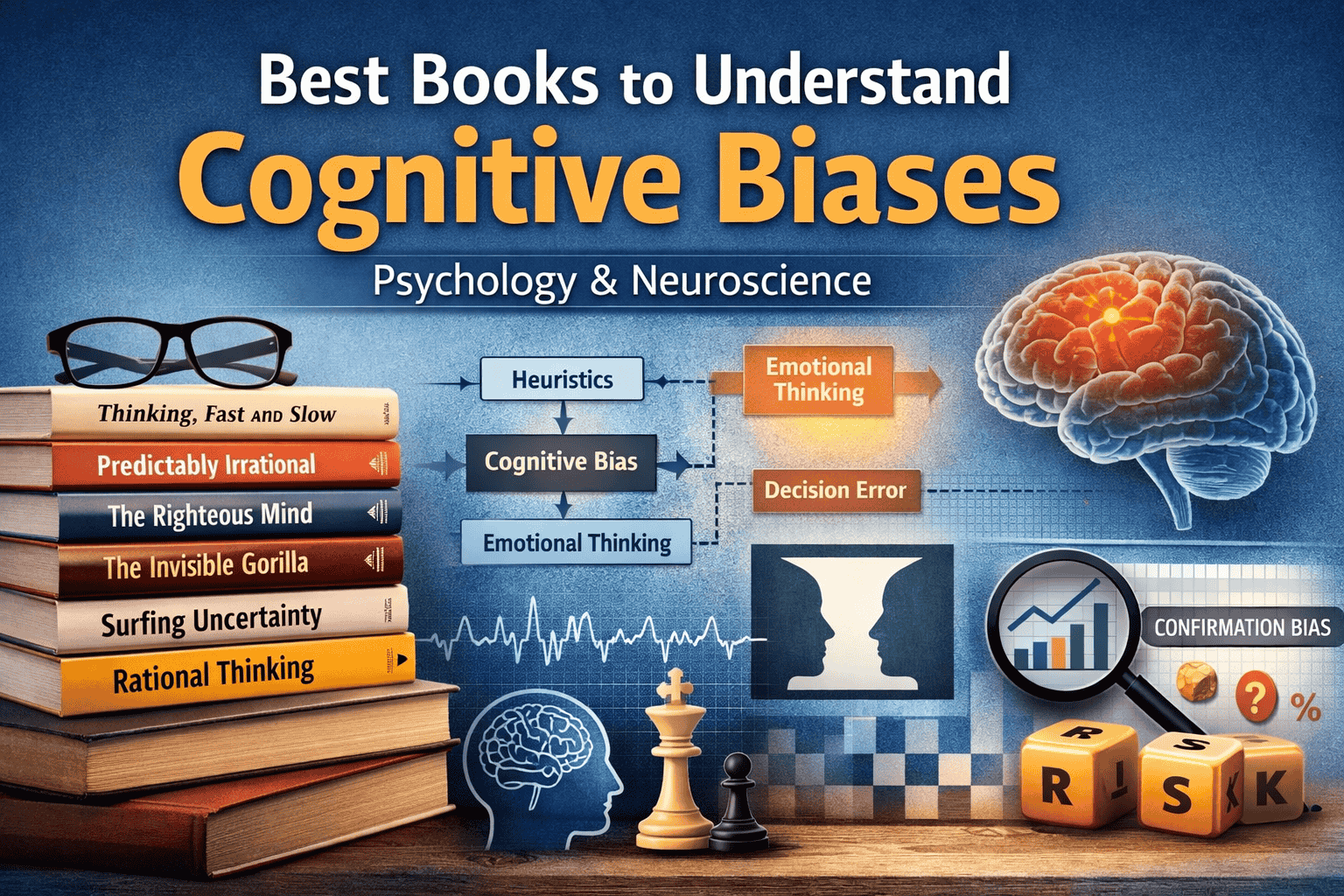 7 Books about Cognitive Biases